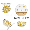 100Pcs Alloy Cabochons FIND-SC0022-09G-2
