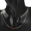 Brass Serpentine Chains CHC-YW0003-01G-5