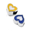 CCB Plastic European Beads CCB-M003-01G-2