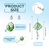 Brass Dangle Earring EJEW-TAC00022-3