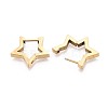 304 Stainless Steel Hoop Earrings STAS-T074-33G-2