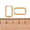 201 Stainless Steel Hoop Earrings EJEW-Z127-01G-03-5