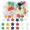 80Pcs 2-Hole Porcelain Buttons PORC-PJ0001-02B-1