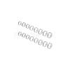 Unicraftale 16Pcs 8 Size 201 Stainless Steel Grooved Finger Ring Settings STAS-UN0041-45-8