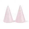 Natural Rose Quartz Ring Display Stands G-T144-06B-1