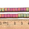 Electroplated Non-magnetic Synthetic Hematite Beads Strands G-C106-B01-01B-4