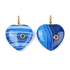 Natural Mixed Stone Pendants G-D104-01G-4