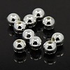 Plating Plastic Acrylic Round Beads PACR-L003-14mm-S-1