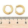 Ion Plating(IP) 304 Stainless Steel Hoop Earrings EJEW-P177-G-13-3