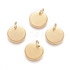 Ion Plating(IP) 304 Stainless Steel Charms EJEW-L238-03D-G-1