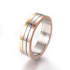 Simple Fashion 304 Stainless Steel Rings RJEW-K228-07M-1