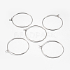 316 Surgical Stainless Steel Hoop Earrings Findings STAS-F149-32P-A-1