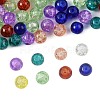 180Pcs 9 Colors Spray Painted Crackle Glass Beads Set CCG-FS0001-03-2