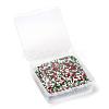 6500Pcs 300G 3 Colors Glass Seed Beads SEED-LS0001-07-6
