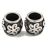 316 Surgical Stainless Steel European Beads STAS-Q326-01AS-05-1