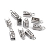 Tarnish Resistant 304 Stainless Steel Folding Crimp Ends X-STAS-R065-36-5