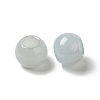 Natural White Jade(Dyed) European Beads G-N342-03R-2