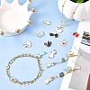 Alloy Enamel Pendants ENAM-NB0001-35LG-2