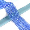 Electroplate Glass Beads Strands EGLA-A034-T1mm-L04-4