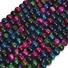 Grade AB Natural Tiger Eye Beads Strands X-G-F591-18-8mm-06-2