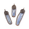 Natural Kyanite/Cyanite/Disthene Quartz Big Pendants G-C002-03-1