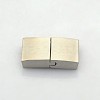 Cuboid 304 Stainless Steel Bayonet Clasps STAS-N042-03A-1