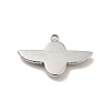 Non-Tarnish 304 Stainless Steel Pendants STAS-I197-007P-3