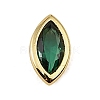 Brass Pave Cubic Zirconia Cabochons CU-CBA30E8-02G-03-1