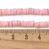 Dyed Natural Freshwater Shell Beads Strands BSHE-G039-07D-4