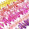 Natural Quartz Crystal Beads Strands G-F800-E-1
