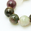 Natural Tourmaline Beads strands G-C068-6mm-8-1