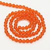 Faceted(32 Facets) Round Glass Beads Strands X-EGLA-J042-4mm-18-2