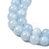 Natural Chalcedony Beads Strands X-G-S333-8mm-004-1-3