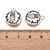 Printed Alloy Pendants PALLOY-SZC0008-12A-3