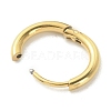 316L Surgical Stainless Steel Huggie Hoop Earrings for Girl Women EJEW-TAC0011-11A-G-2