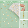 300Pcs Brass Chain Tabs FIND-BC0013-88-4