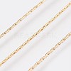 Long-Lasting Plated Brass Coreana Chain Necklaces X-NJEW-K112-08G-NF-2
