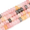 Glass Beads Strands GLAA-N059-5x8mm-12-1