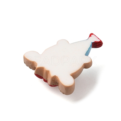 Opaque Resin Cabochons RESI-CJC0011-17-1