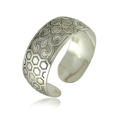 Retro & Bohemian Style Alloy Cuff Bangles for Women FS-WG4A806-10-1