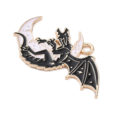 Alloy Enamel Pendants ENAM-P258-05A-G-1