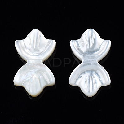 Natural White Shell Beads SSHEL-S258-105A-1