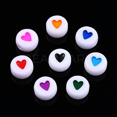 Opaque Acrylic Beads X1-MACR-N008-57-1