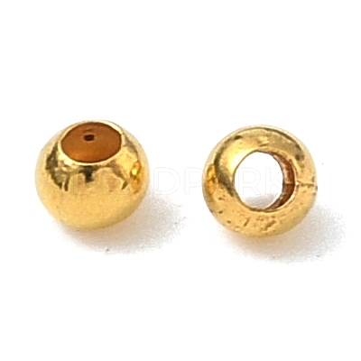 Brass Round Spacer Beads X-J0K2D012-1