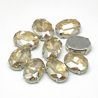 Sew on Rhinestone RGLA-T091-6x8mm-06P-1