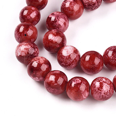Baking Paint Glass Beads X1-DGLA-N003-10mm-A02-1