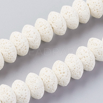 Natural Lava Rock Beads Strands G-F671-01B-01-1