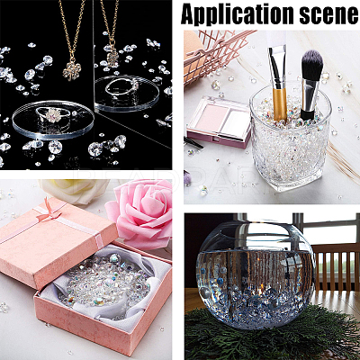 6300Pcs Acrylic Rhinestone Pointed Back Cabochons GACR-SP0001-03B-1