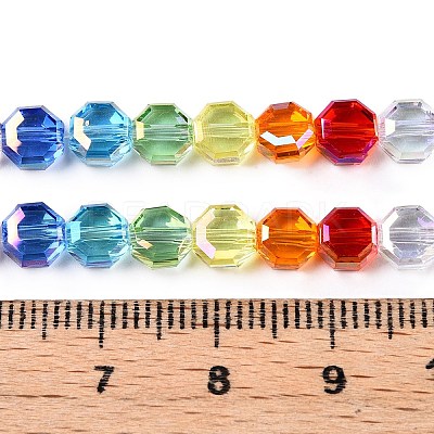 Transparent Glass Beads Strands GLAA-T023-A24-01-1