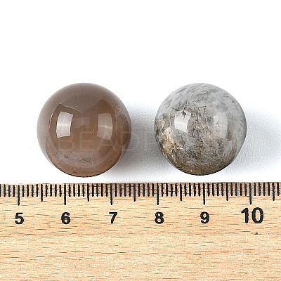 Natural Agate Sphere Beads GG-D003-A28-1